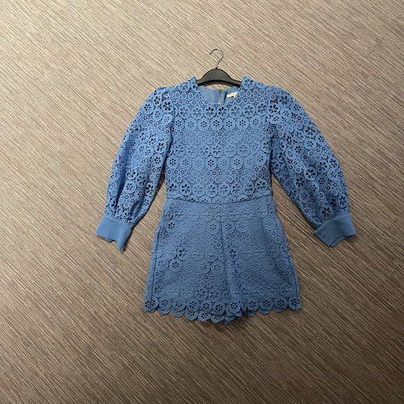 Maje Lace Romper - Picture 1 of 4